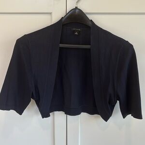 Ann Taylor Shoulder shrug - size Medium - Navy blue